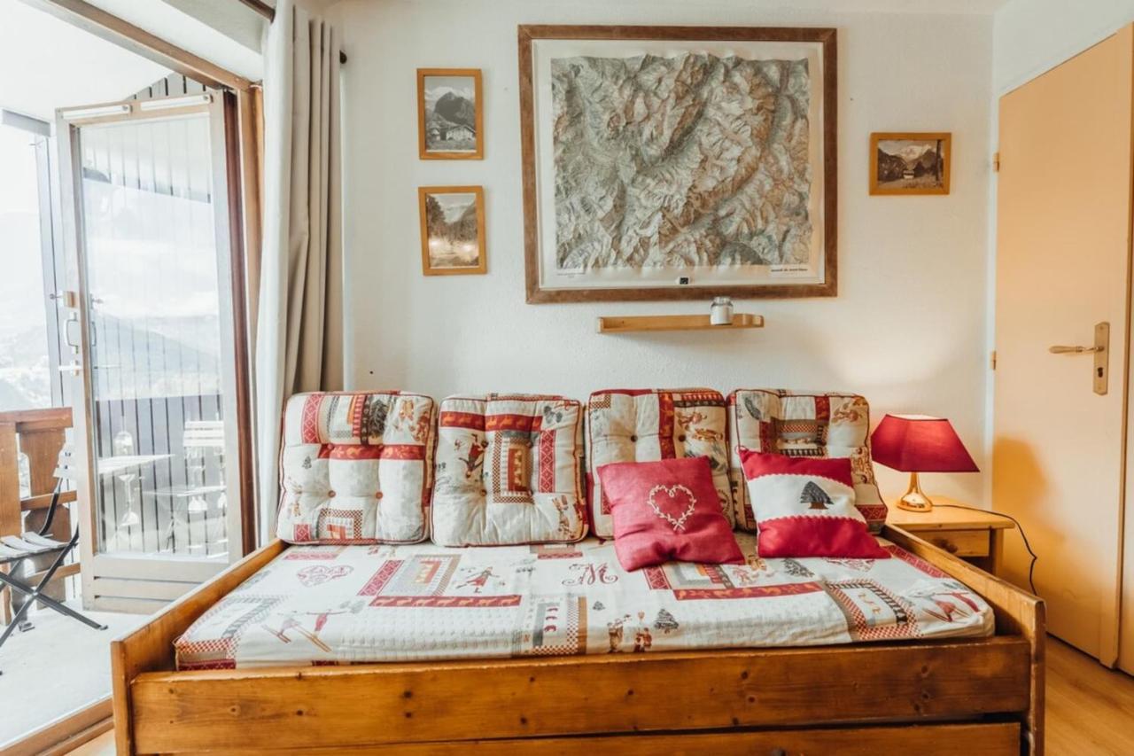Furnished Studio At The Foot Of The Slopes With A Balcony & Mountains View Apartment Saint-Gervais-les-Bains Ngoại thất bức ảnh