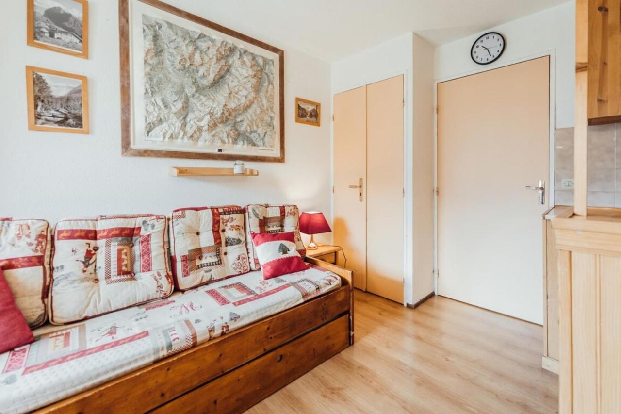Furnished Studio At The Foot Of The Slopes With A Balcony & Mountains View Apartment Saint-Gervais-les-Bains Ngoại thất bức ảnh