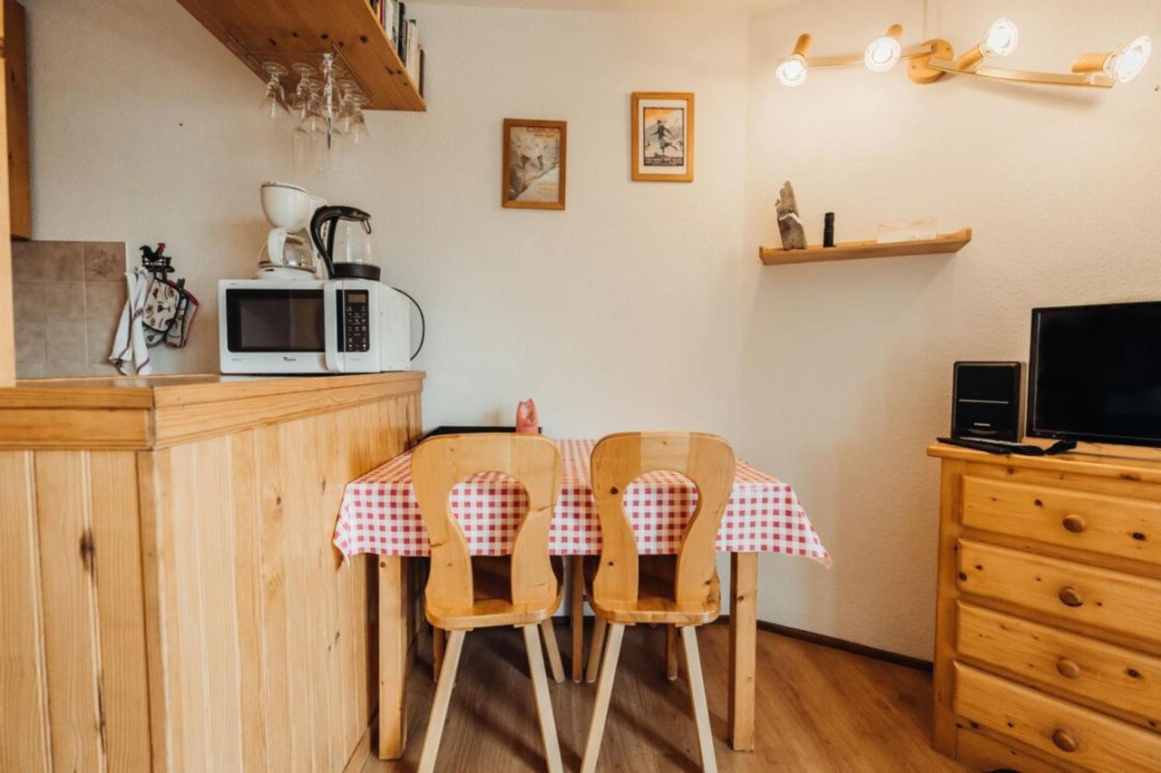 Furnished Studio At The Foot Of The Slopes With A Balcony & Mountains View Apartment Saint-Gervais-les-Bains Ngoại thất bức ảnh