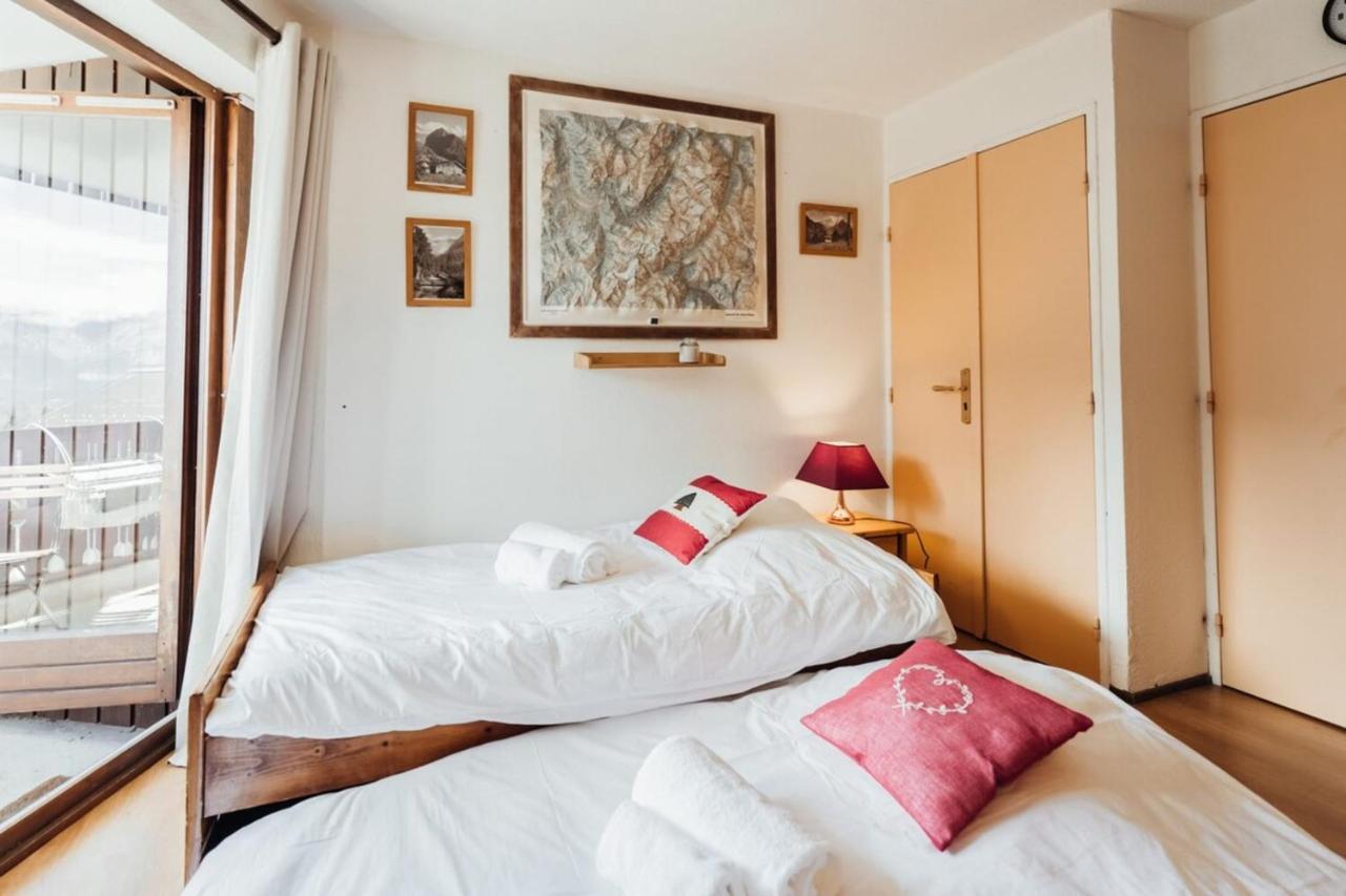 Furnished Studio At The Foot Of The Slopes With A Balcony & Mountains View Apartment Saint-Gervais-les-Bains Ngoại thất bức ảnh