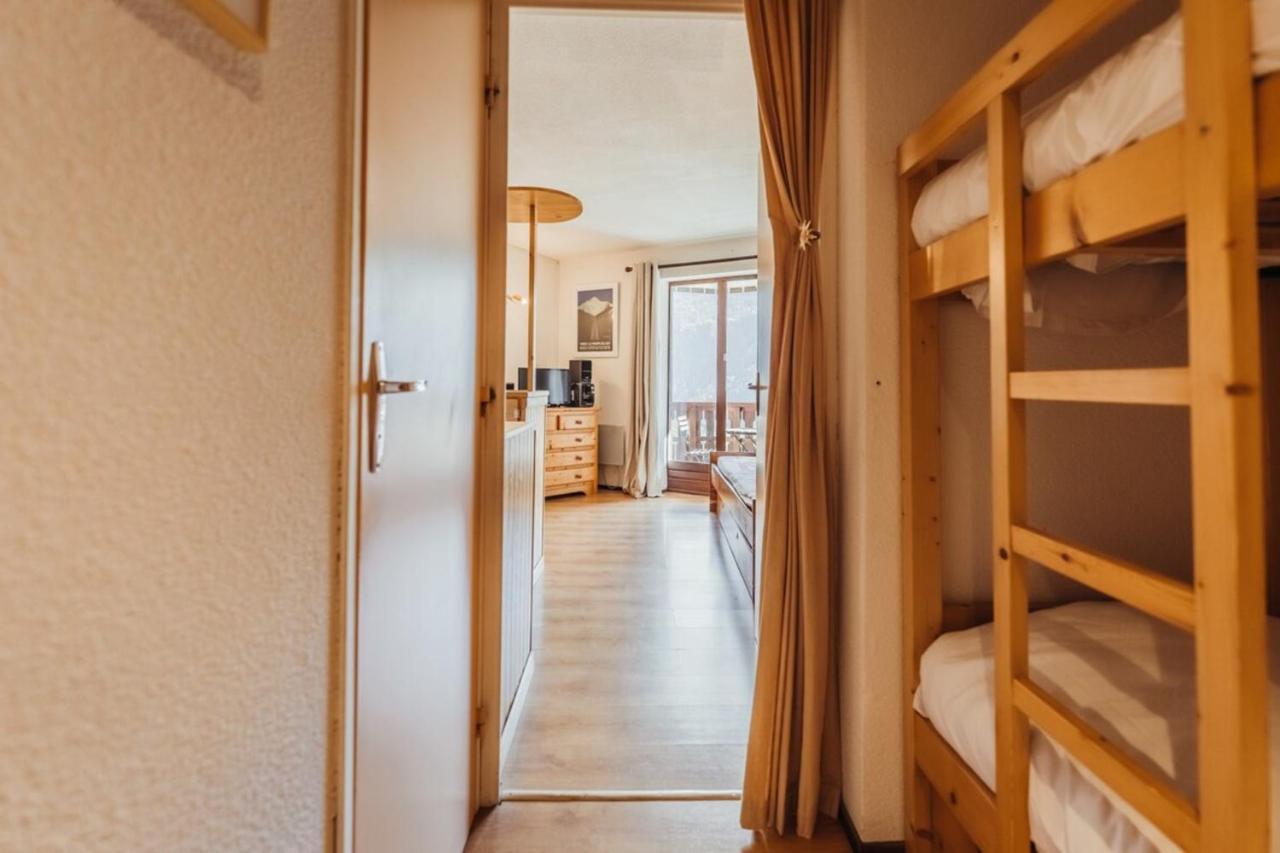 Furnished Studio At The Foot Of The Slopes With A Balcony & Mountains View Apartment Saint-Gervais-les-Bains Ngoại thất bức ảnh